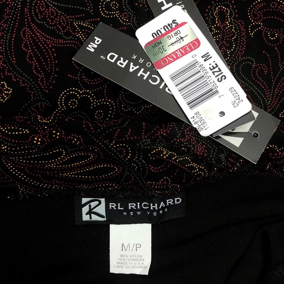 ❌SOLD❌ deadstock boho paisley midi skirt - Picture 5 of 7